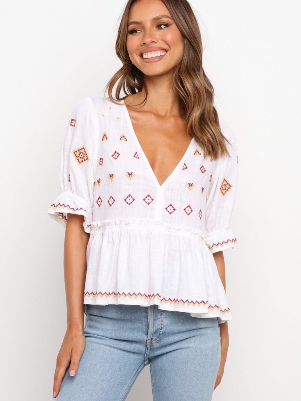Petal + pup Dawston Top NWT size 10